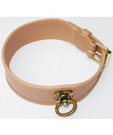 H Halsband spår 20mm 35cm natur