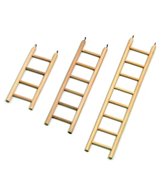 Få Leksak trästege 4-steg