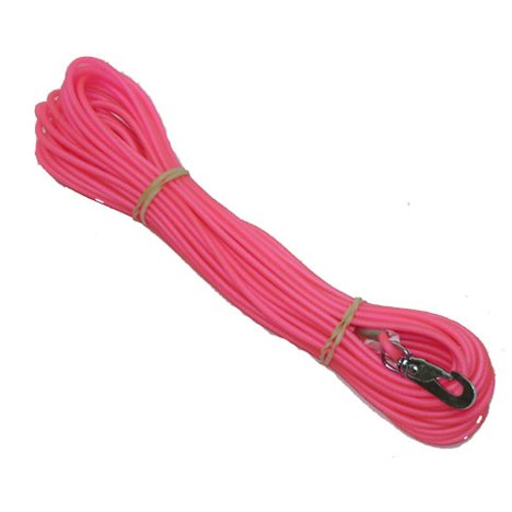 H Bruks spårlina gjuten 4mm/15m rosa