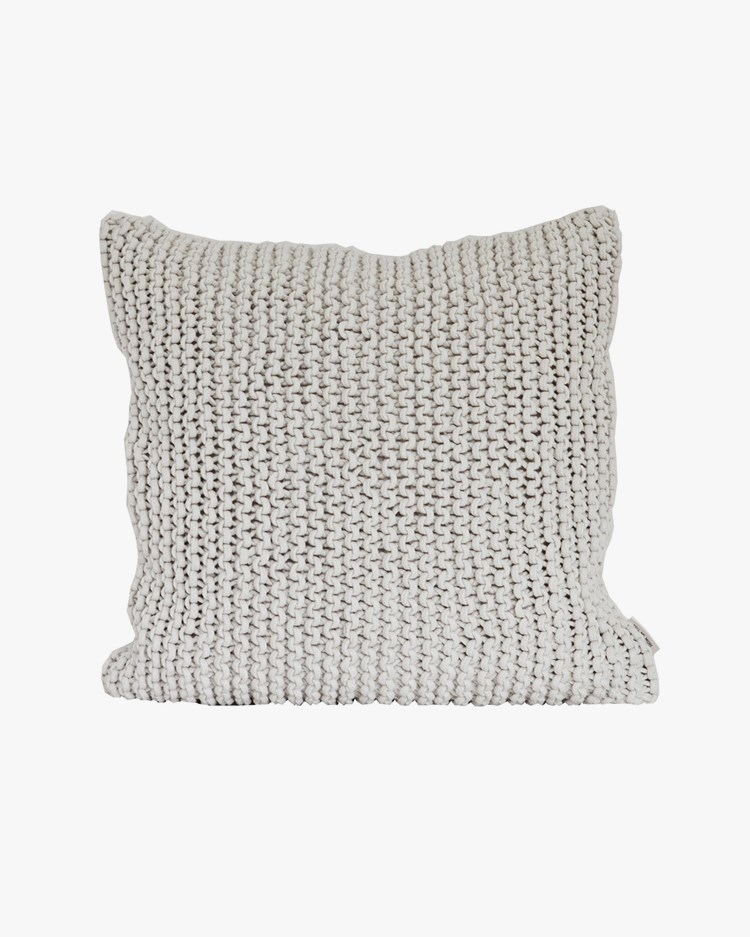 Tell Me More Rope Cushion Cover Off White