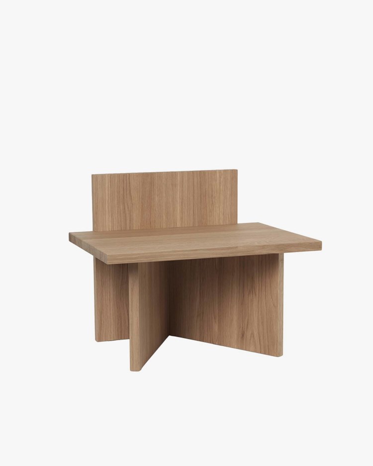 Ferm Living Oblique Stool Oak