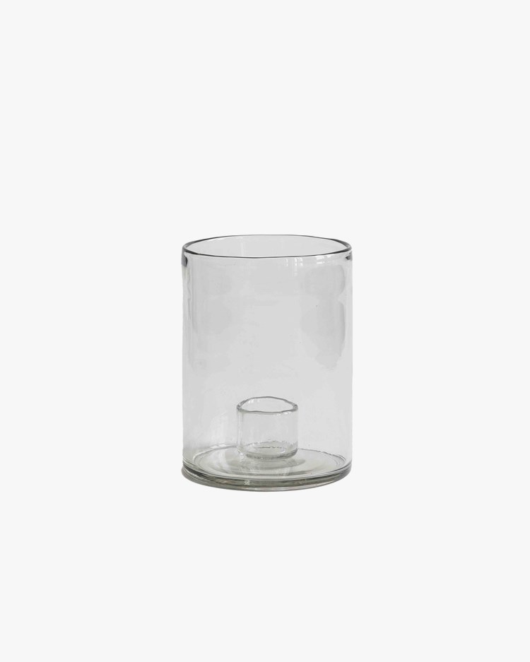 Tell Me More Luna Candle Holder Clear