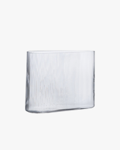Nude Mist Vase Wide Clear