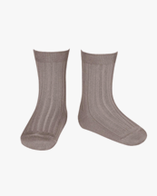 Cóndor Ribbed Short Socks