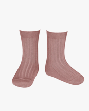 Cóndor Ribbed Short Socks
