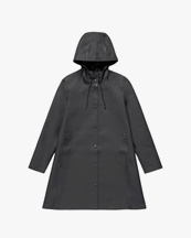 Stutterheim Mosebacke Raincoat Black