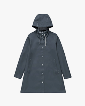 Stutterheim Mosebacke Raincoat Charcoal