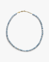 Anni Lu The Big Blue Necklace Gold