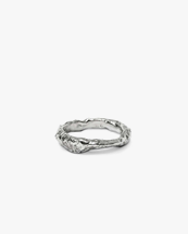 Mau Loa Nani Ring Medium Silver