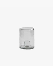 Tell Me More Luna Candle Holder Clear