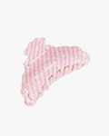 Pico Elly Hair Claw Baby Pink/White Stripe