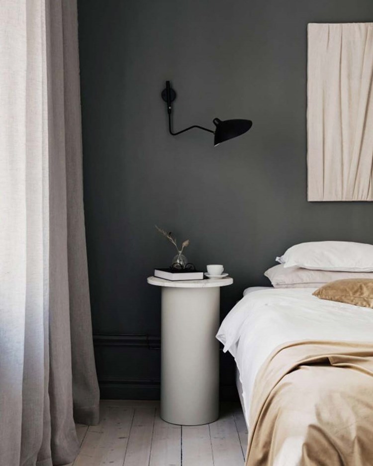 Gotain Curtain Thin Linen Grey