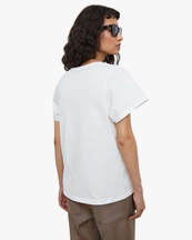 Toteme Curved Seam Tee Off-White