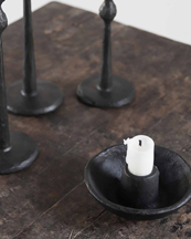 Tell Me More Toulouse Candle Holder Black
