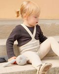 Silly Silas Footed Tights Cream Blend