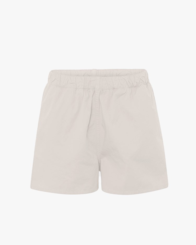 Colorful Standard Wmn Organic Twill Shorts Ivory White