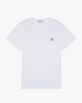 Maison Kitsuné Fox Head Patch Classic T-Shirt White