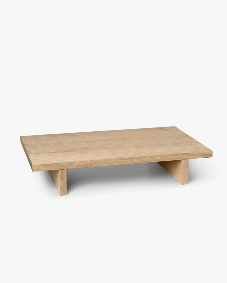 Ferm Living Kona Low Table Natural Oak