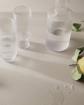 Ferm Living Ripple Carafe Clear