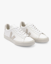 Veja Campo Chromefree Leather W Extra White/Natural Suede