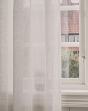 Gotain Curtain Thin Linen White
