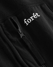 Forét Silence Fleece Jacket Black