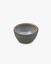Incausa Stoneware Smudge Bowls Piker White