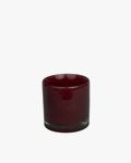 Luna Candle Holder Dark Red