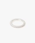 Izabel Display Colorful Ring White Silver