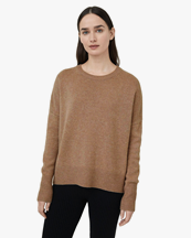 Lisa Yang Mila Sweater Walnut