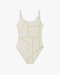 Toteme Monogram Swimsuit Sand