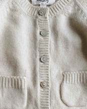 Lalaby Bobbie Cashmere Cardigan Natural