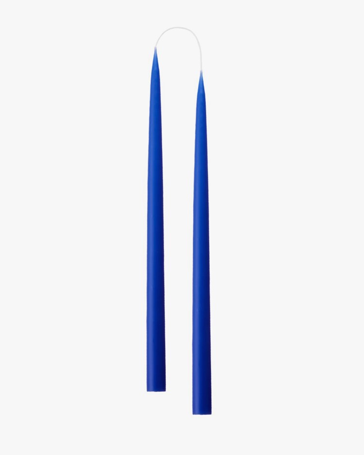 Kunstindustrien Hand Dipped Candle Cobolt Blue