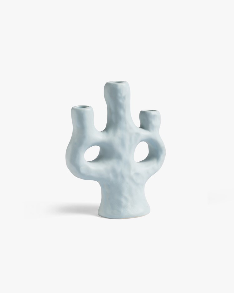 &Klevering Candle Holder Loop Blue