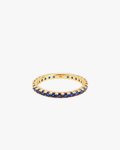 Izabel Display Colorful Ring Slim Blue Gold