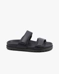Gia Borghini Double Strap Sandals Anthracite