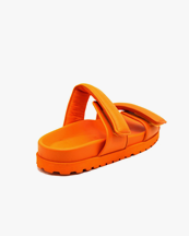 Gia Borghini Double Strap Sandals Flash Orange