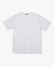 Acne Studios Face Crew Neck T-Shirt Optic White