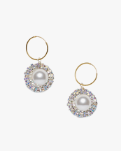 Pearl Octopuss.Y Il Sole Earrings Gold/Silver