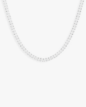 Muli Collection Tennis Necklace Silver