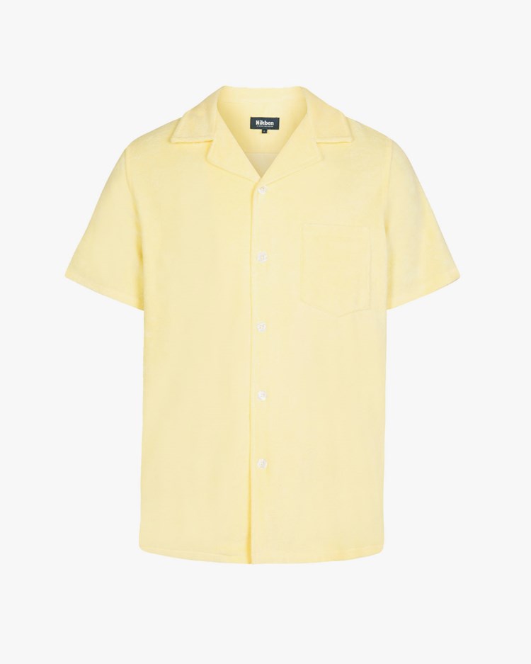Nikben Bowling Terry Shirt Pale Yellow
