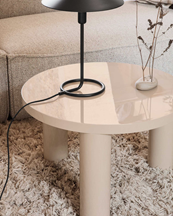 Ferm Living Post Coffee Table Small Cashmere