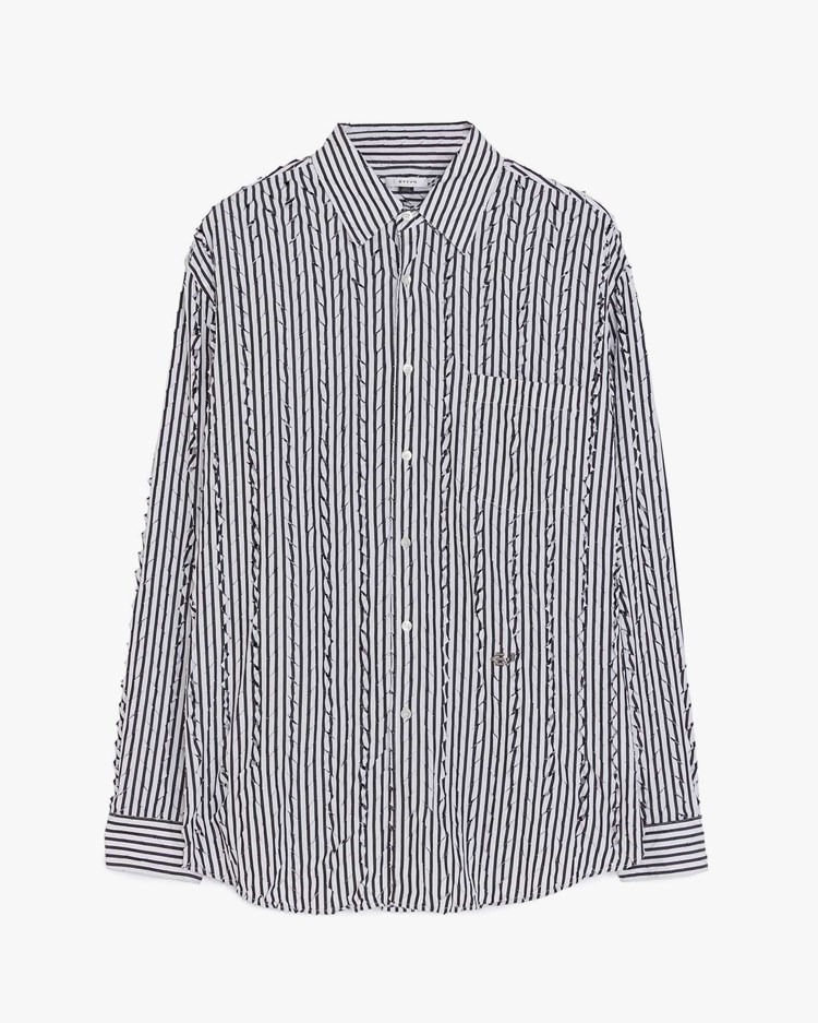 Eytys Otis Ripped Shirt Black