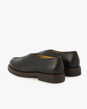 Lemaire Man Piped Slippers Black