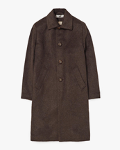 Séfr Esco Coat Brown Mohair