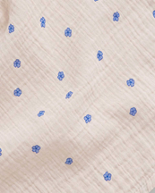 Garbo & Friends Muslin Swaddle Blanket Bleu