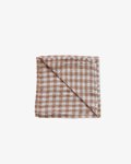 Tell Me More Napkin Linen Gingham Biscuit