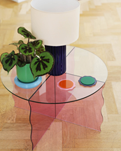 &Klevering Wobbly Table Pink