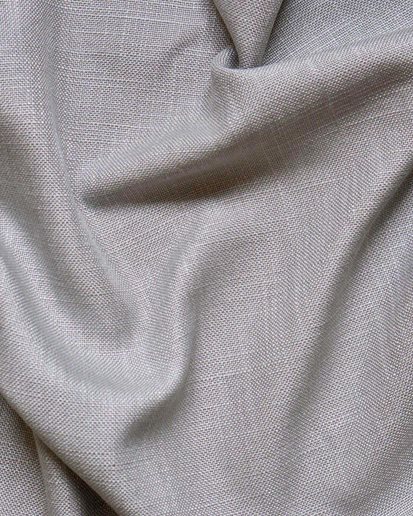 Gotain Curtain Woven Linen Grey
