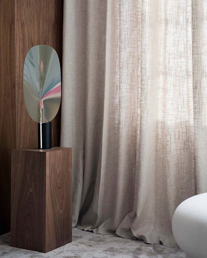 Gotain Curtain Woven Linen Sand